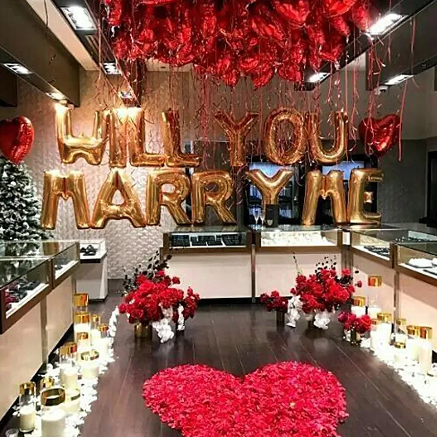 Proposal Canopy Decoration - Deepak Balloon