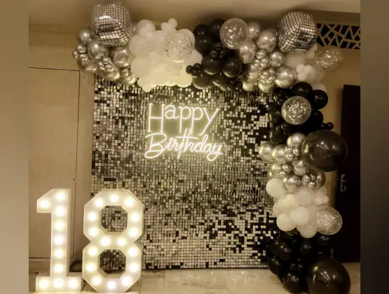Premium Bachelor Party Setup - Deepak Balloon